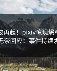 刚刚风波再起！pixiv惊现爆料，神秘人无奈回应：事件持续发酵