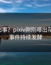 网红又出事？pixiv刚刚曝出花絮内幕，事件持续发酵